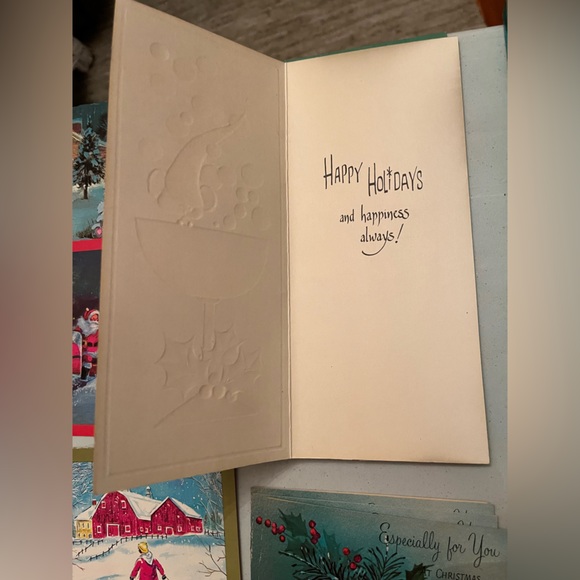 Vintage Christmas Card Collection - Picture 9 of 10